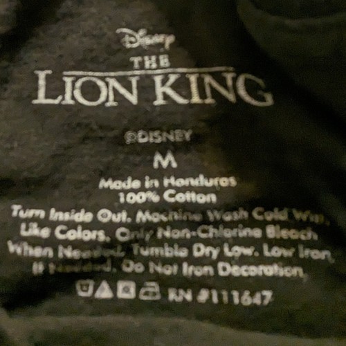 Lion King Shirt Hakuna Matata Colored Neon Art Graphic Tee Size Medium M Disney - Picture 3 of 4