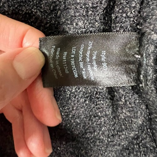 Barefoot Dreams Women's Gray Open Front Cardigan Sweater Size S - Picture 7 of 12
