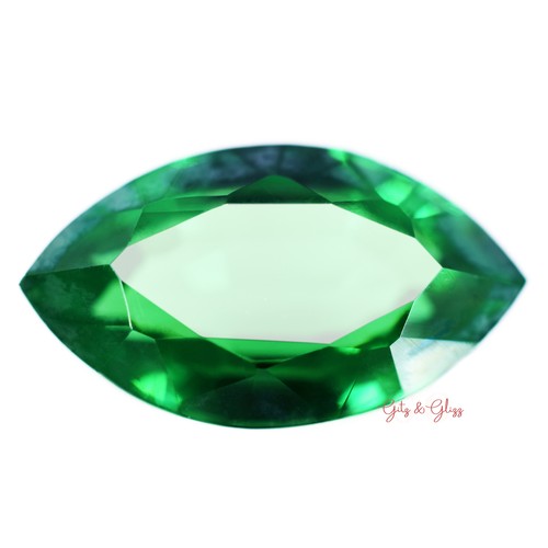 10 Ct Natural Tsavorite Green Garnet CERTIFIED Marquise Cut Loose Gemstone - Picture 3 of 7