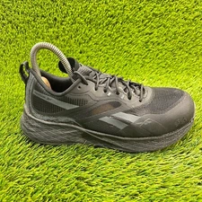 Reebok Floatride Energy 3 Womens Size 7 Black Composite Toe Work Shoes Sneakers