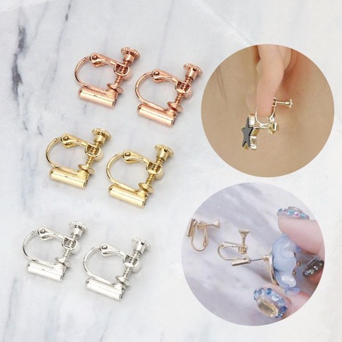 10Pairs Clip on Earring No-pierced Converters Ears Any Turn Studs Into A Clip-On - Picture 15 of 29