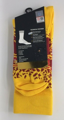 TOPSOX Iowa State Cyclones Red & Yellow Crew Socks - Imagen 2 de 4