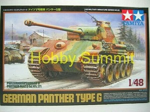 Tamiya-1-48-WWII-German-PANTHER-Type-G-Tank-Display-Model-Kit-32520