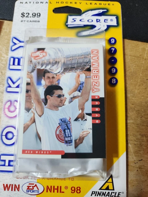 1997/98 Score Hockey Blister Pack 27 Cards
