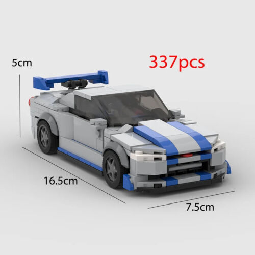 MOC Speed City Car Champion Racer Classic Supercar Bausteine Brick Racing - Bild 13 von 652