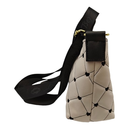 Luv Betsey Johnson White Quilted Hearts Crossbody Shoulder Bag Small READ!!! - Picture 6 of 12