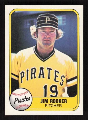 1981 Fleer #368 Jim Rooker Pittsburgh Pirates - Picture 1 of 2