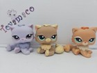 Original Littlest Pet Shop Cat persian x3 : #1041 + #1063 + #1948