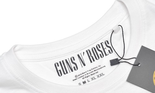 T-Shirt Guns N Roses Appetite for Destruction offiziell Damen schmale Passform weiß - Bild 12 von 21
