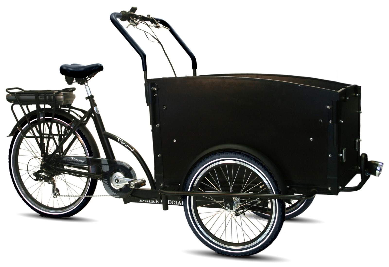 Elettrico Bakfiets Troy bicicletta bici olanda cargo 4 bambini Shimano Nero-Nero Elettrico Bakfiets bicicletta Troy bicicletta Bakfiets bici olanda cargo 4 bambini Shimano Nero-Nero d32cf0