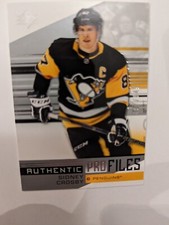 2019-20 SP HOCKEY SIDNEY CROSBY AUTHENTIC PROFILES #487/649
