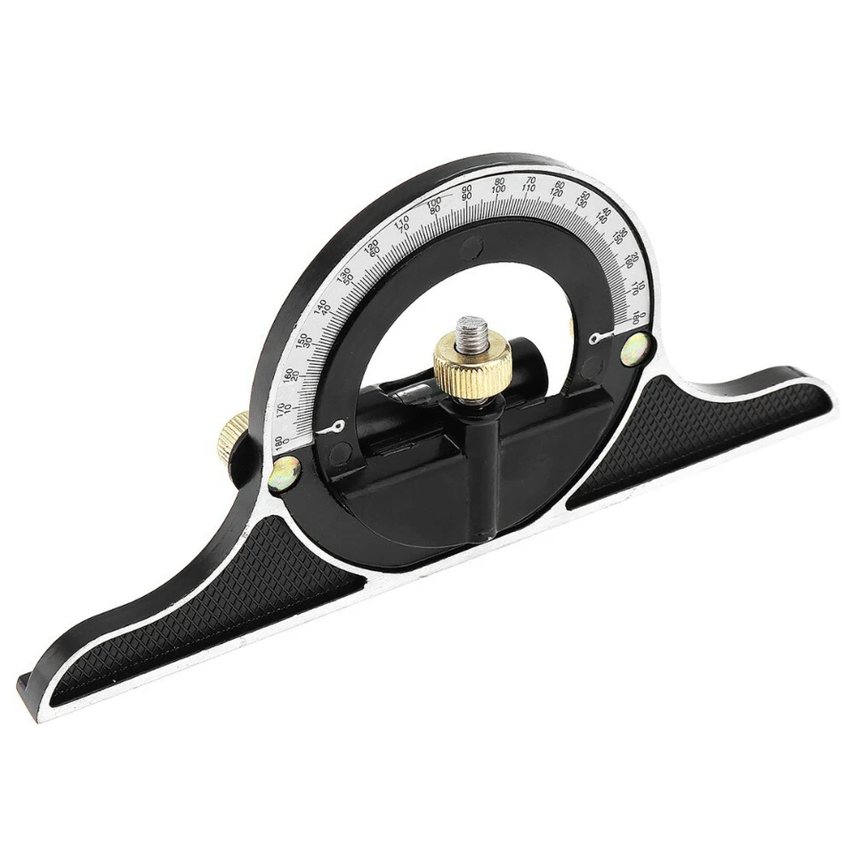 Multifunctional 12' Combination Tri Square Set Angle Finder & Protractor Level - image 3 of 4