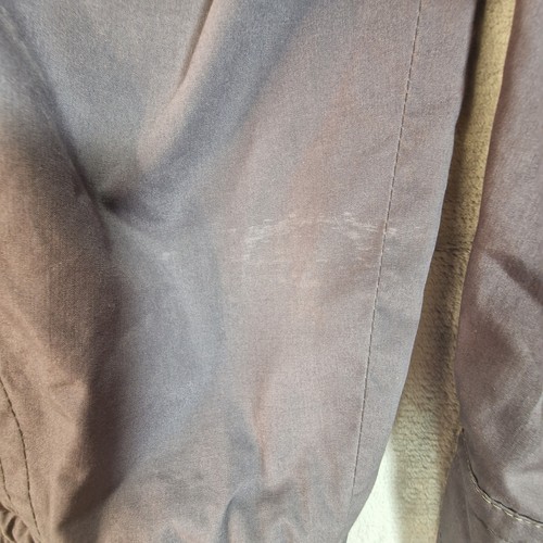 Bush Jacket Mens Large Purple Grey Sportswear Cotton Blend - Picture 9 of 19