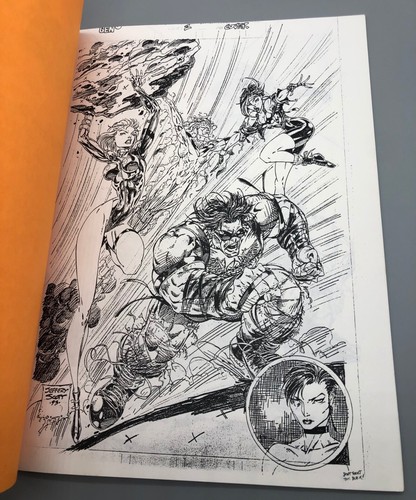 *RARE* Homage Retailer Preview 1993 Gen 13 #2 Sketches Jim Lee Aegis *UNIQUE* - Picture 2 of 6