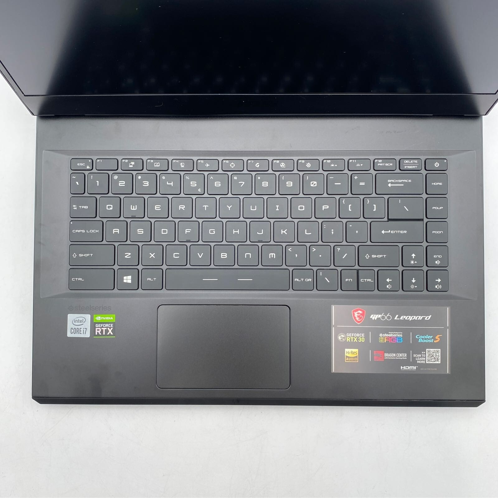 MSI GP66 Leopard 15.6" 144Hz FHD i7 RTX 3070 16GB RAM 512GB SSD Black (10UG-430) - Picture 2 of 11