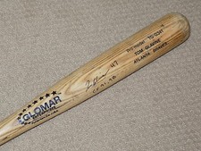 Tom Glavine Glomar Game Used Signed Bat Atlanta Braves HOF PSA GU 10