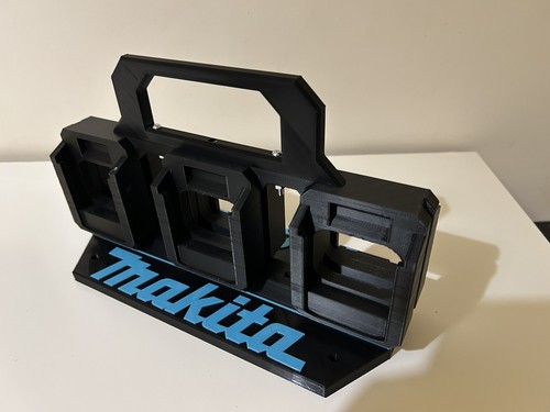 Makita 18v Akkuträger Caddy Halter für 6 Akkus mit Griff - Bild 6 von 9