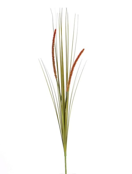 Artplants Kunstgras Fuchsschwanzgras Jill, Steckstab, Rispen, Gelb-image