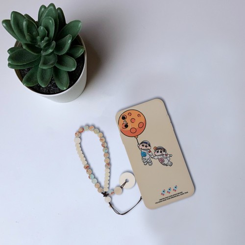 Cedony Peace Buckle Telefon komórkowy Wiszący pasek Koralik Smycz Uchwyt na telefon komórkowy - Zdjęcie 10 z 12