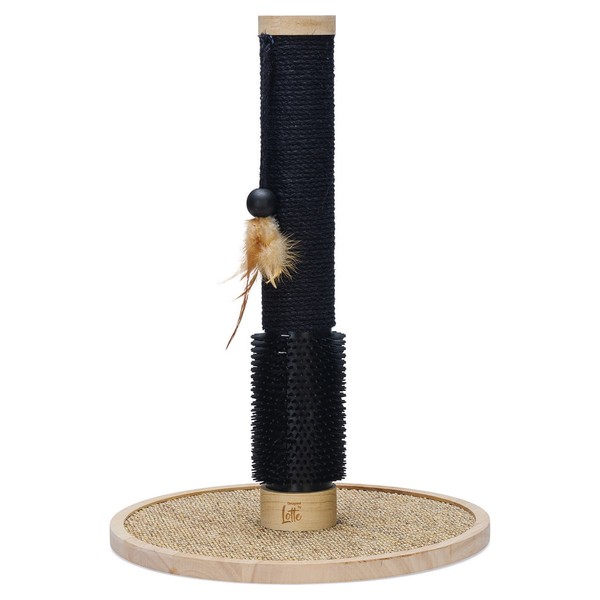 Designed By Lotte Kratzstamm Fida Schwarz 39,5X39,5X55Cm FüR Katzen Aus Holz-image