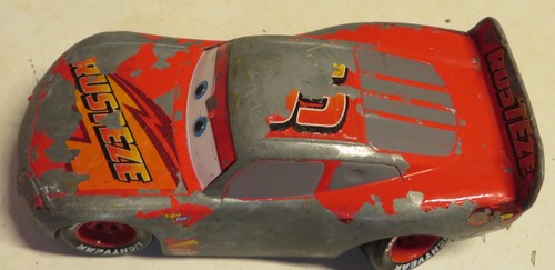 Disney Pixar Cars Rusteze Lighting McQueen Disney Pixar Cars Metal USED 4" Long - Picture 10 of 15