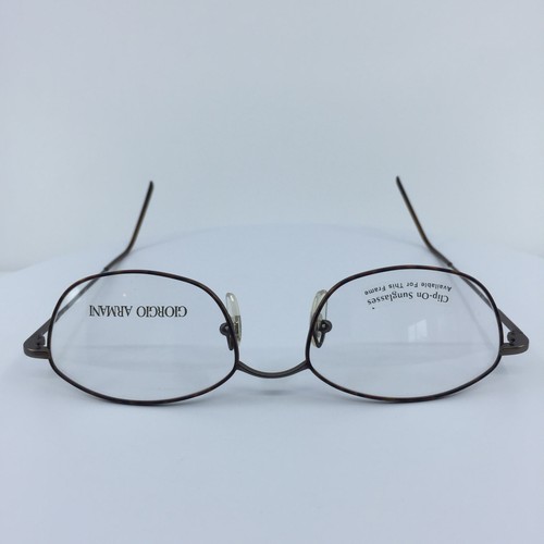 New Vintage Giorgio Armani 1006 Eyeglasses GA 1006 C. 1165 Bronze 51-18mm Italy - Picture 10 of 14