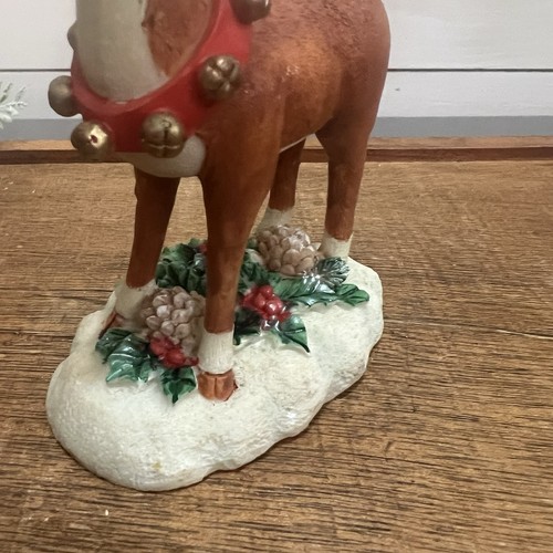 Vintage The Rudolph Co Rudolph das Rentier mit der roten Nase Figur Weihnachten 5 Zoll - Bild 4 von 12
