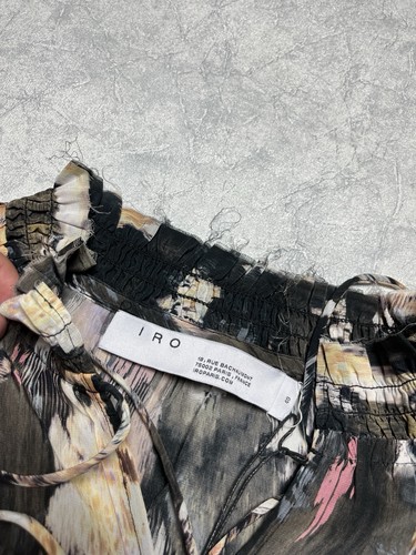 Iro Senk Abstract-Print Silk Blouse - Picture 7 of 10