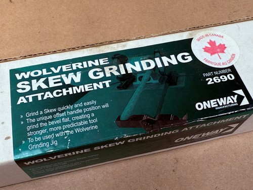 Oneway 2690 Wolverine Skew Grinding Attachment - For Jig - Grind Lathe Chisels - Picture 12 of 12