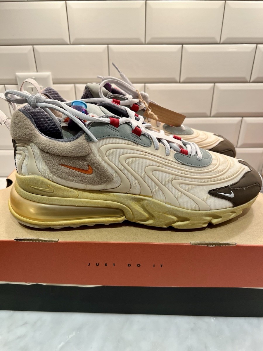 Travis Scott × Nike Air Max 270 React TRAVIS SCOTT Nike AIR MAX 270 React Cactus Trail REVIEW