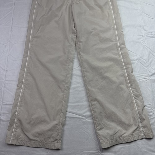 Pantalones deportivos Nike Parachute de gran tamaño holgados pierna ancha con cordón talla M beige - Imagen 5 de 15