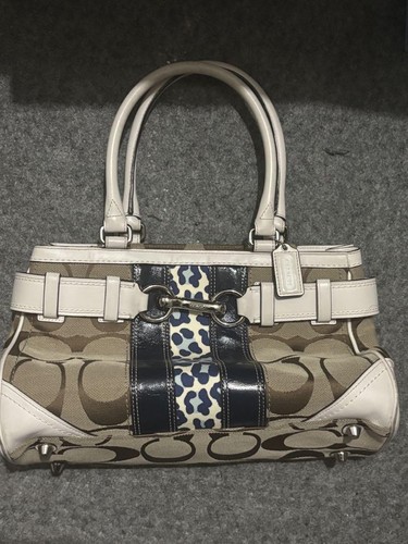 discount! Coach Handbag Leopard Print m4_0605