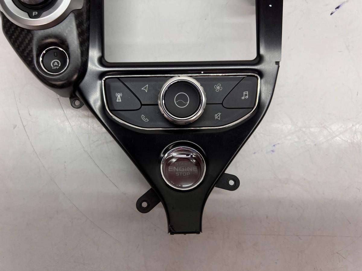 MCLAREN 720S FRONT CARBON CENTER CONSOLE TRIM CONTROL SWITCH PANEL