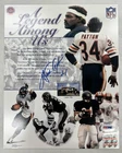 Walter Payton A Legend Among Us Signed Photo Celebrity App + PSA/DNA Certified
