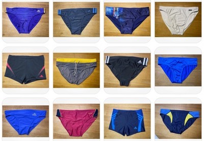 Adidas Speedo Arena Badehose Herren Slip D4-9 S M L XL XXL 3XL Vintage z.T NEU  