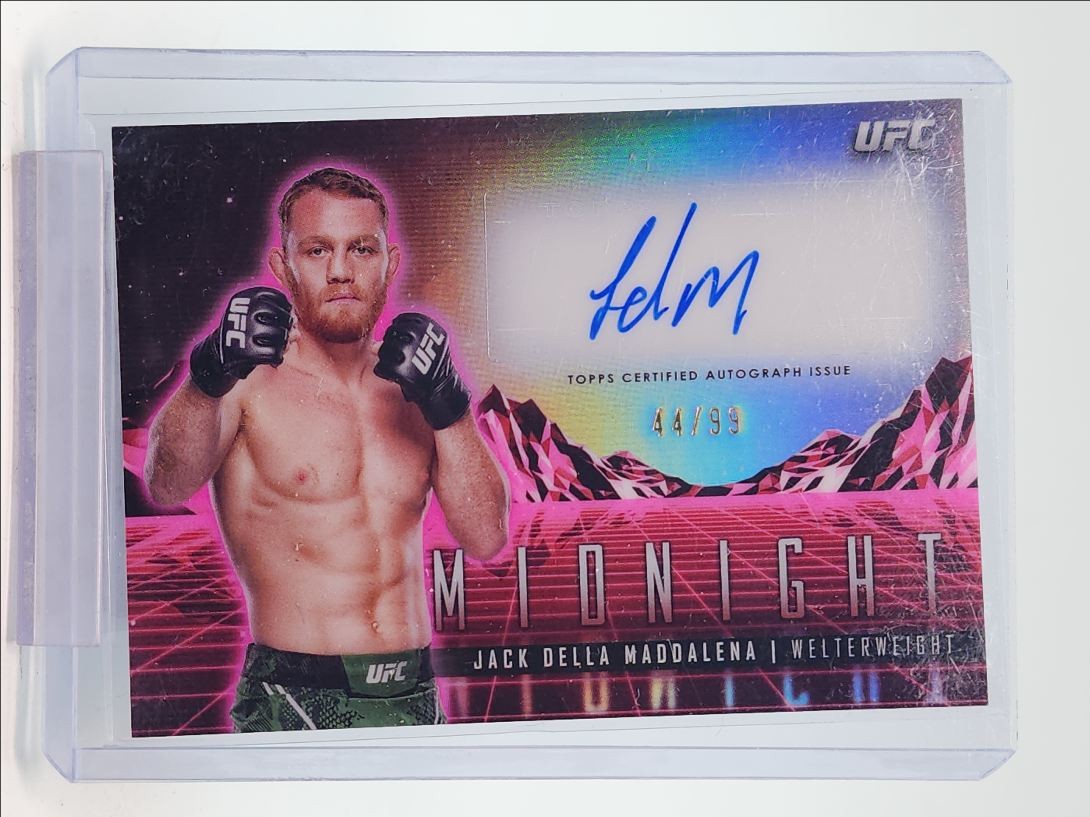 JACK DELLA MADDALENA 2024 TOPPS MIDNIGHT HORIZON TWILIGHT A AUTO /99 Q3714
