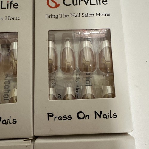 CurvLife Press on Nails Assorted Lot Of 4-NEW - Picture 3 of 6