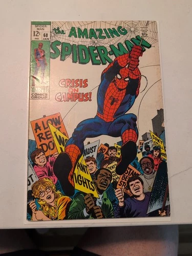 The Amazing Spider-Man # 68 - Crisis On Campus 1969