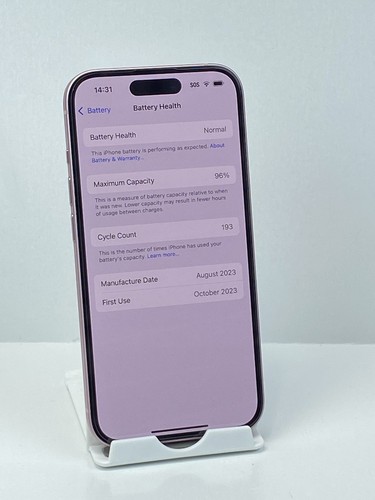 Apple iPhone 15 A2846 256GB Rosa! Funziona solo su Xfinity Network! IMEI pulito! - Foto 2 di 10
