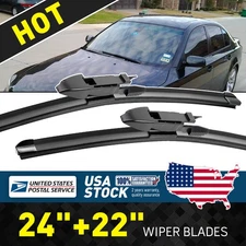 New Windshield Wiper Blades 24"+ 22" Wiper Replacement Top Quality All Season