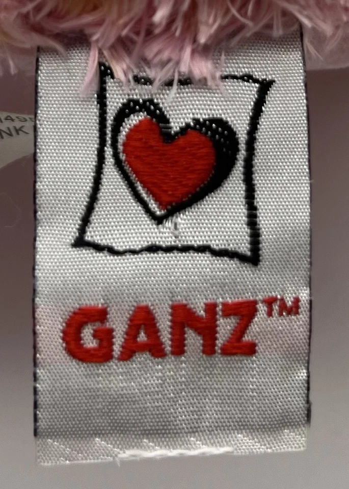 Webkinz Pink Punch Cheeky Dog HM495 Plush Toy - No Code! - Image 4 of 4