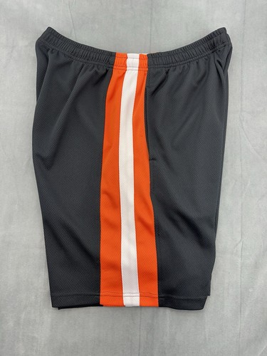 Majestic SF Giants Men's Large Athletic Shorts Black Mesh Pockets Basketball - Picture 4 of 13