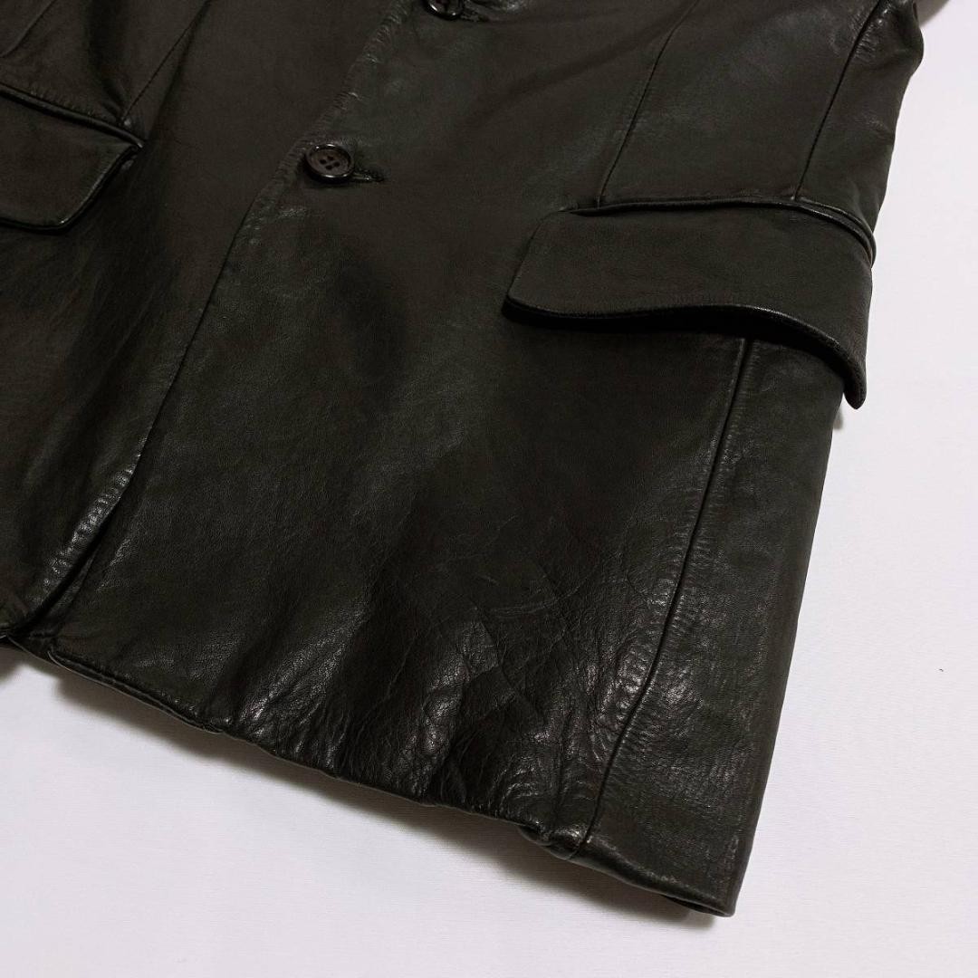 Shellac Leather Jacket Black Coat - image 5