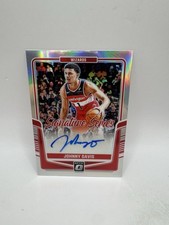 JOHNNY DAVIS 2024-25 DONRUSS OPTIC SIGNATURE SERIES HOLO PRIZM AUTO