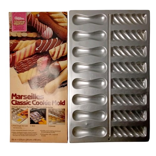 WILTON 3 Cookie Makers classic cookie molds Marseilles Venetian Viennese recipes - Bild 4 von 14