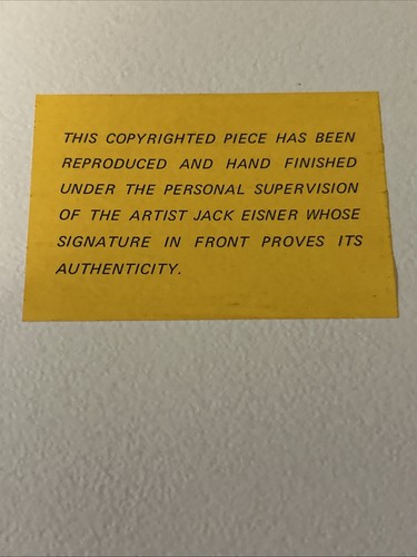 Jack Eisner Three Dimensional Paper Butterfly Sculpture See Pics! Amazing! - Picture 24 of 24