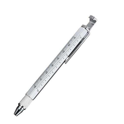 Multi-Function Pen w/ Screwdriver, Ruler, Phone Holder, Stylus , Bottle Opener - Picture 8 of 17
