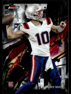 2024 Topps Finest Rookie Drake Maye Patriots #62