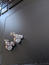 Ohrstecker - Maus - silber glänzend - neu - süß Hingucker