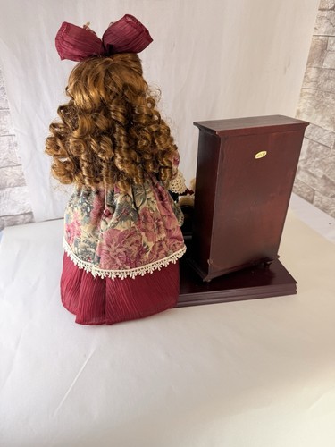 DanDee-Collectors Choice Porcelain Doll dressed in Red Authentic Bear Toys Decor - Picture 10 of 23